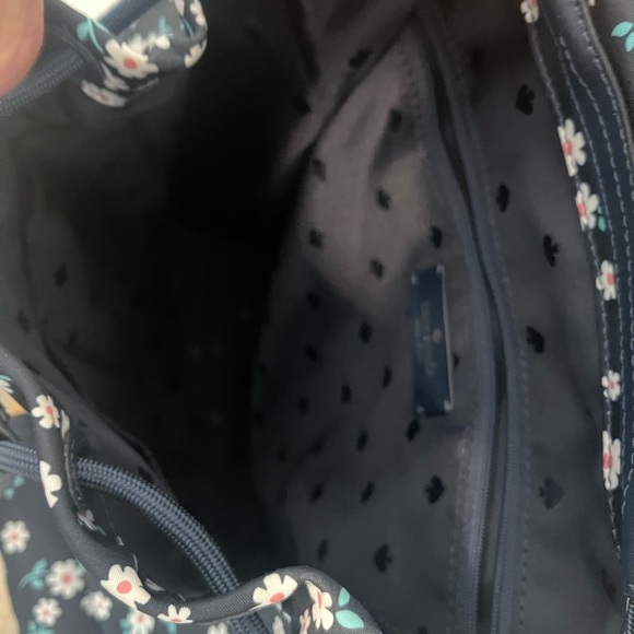 Kate Spade Carley Fleurette Nylon Flap Backpack - Picture 6 of 15